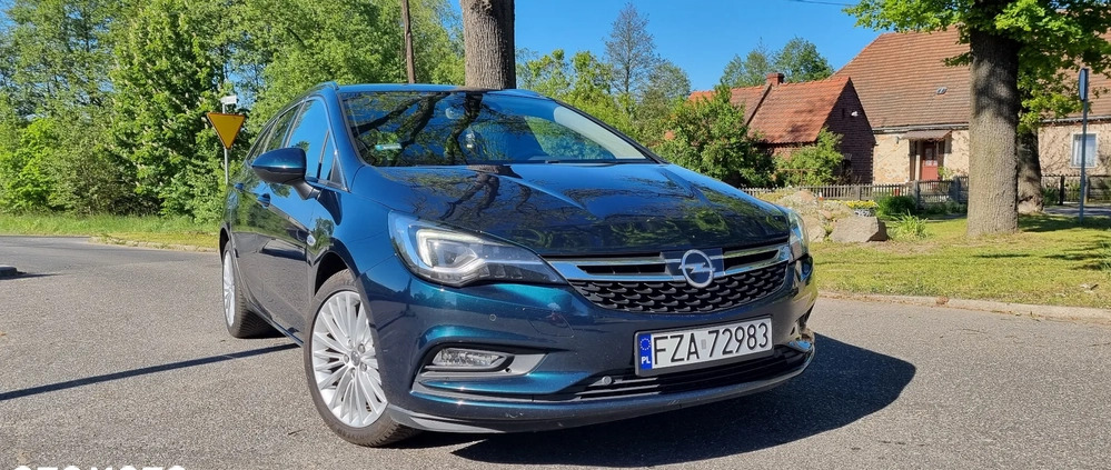 Opel Astra cena 47900 przebieg: 191650, rok produkcji 2018 z Żary małe 781